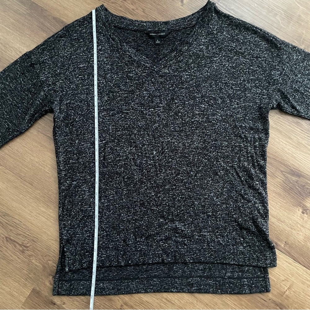 Banana Republic Black Tunic Top - Picture 2 of 10